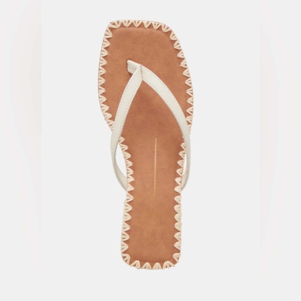 NWT dolce vita Barty sandals white